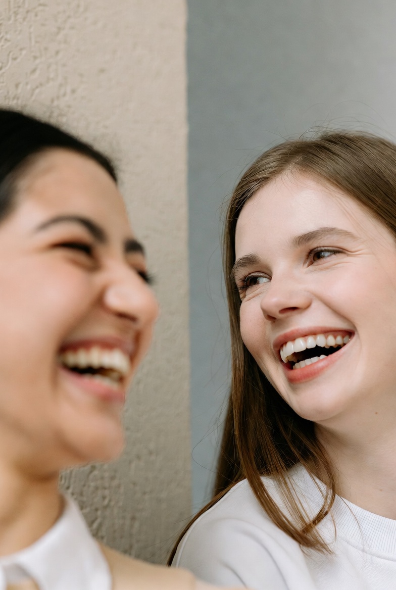 Smiling patient portrait