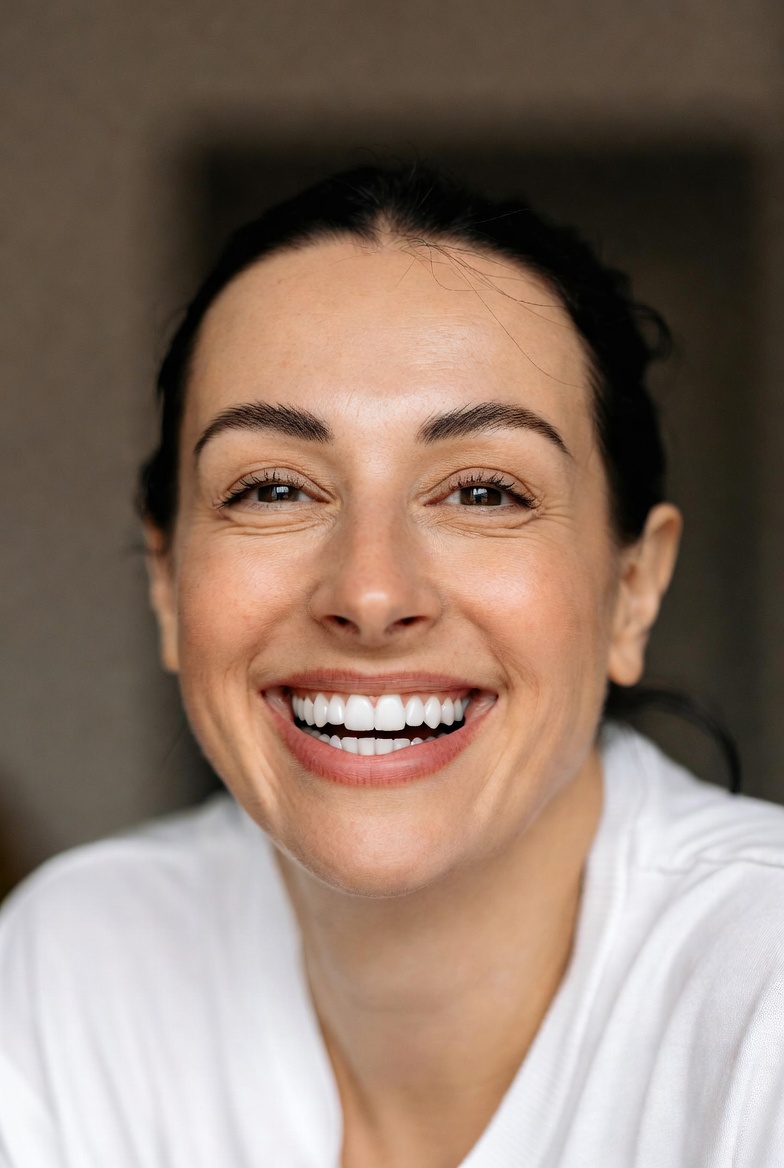 Smiling patient portrait