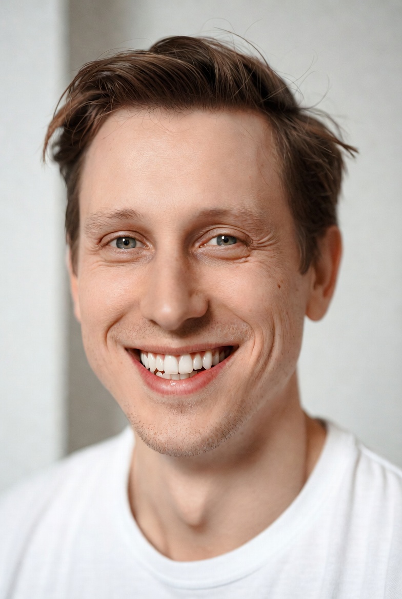 Smiling patient portrait