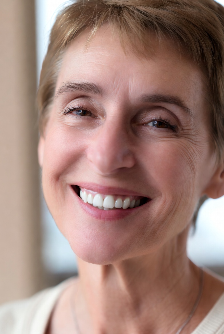 Smiling patient portrait